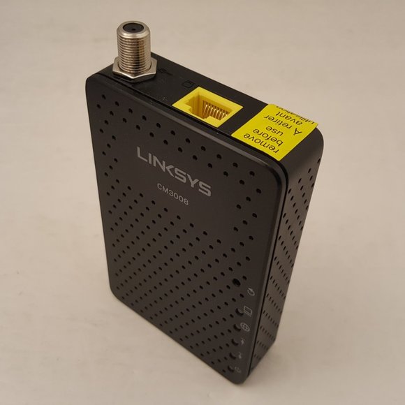 Linksys DOCSIS 3.0 Cable Modem 8 x 4 Bonded Channels Model CM3008 OPEN BOX - Picture 9 of 10